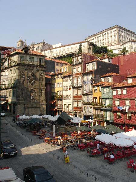 Conjunto urbano constituído pela Praça da Ribeira e suas naturais extensões, ou sejam a Rua de São João e respectiva transversal, a Rua do Infante D. Henrique