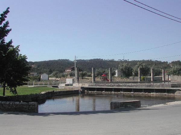 Conjunto dos restos do aqueduto romano de Conímbriga e do <i>castellum</i> de Alcabideque, abrangendo todo o sistema de captação de águas