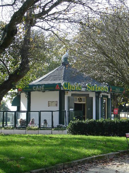Quiosque no Jardim do Passeio Alegre, também denominado «Chalet do Passeio Alegre», «Chalet do Carneiro» ou «Chalet Suíço»