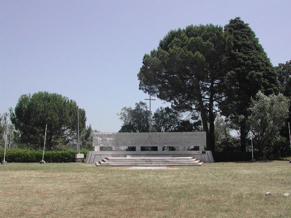 Campo Militar de Aljubarrota - núcleo 1, correspondente à 1.ª posição do exército português; núcleo 2, correspondente à 2.ª posição de defesa do exército português