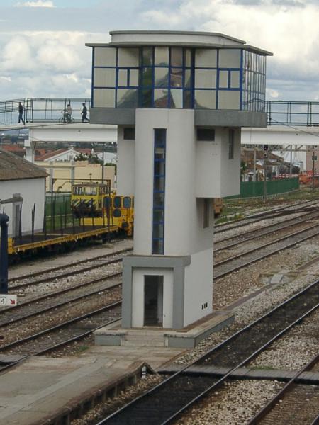 Torre de Sinalização e Manobra da Estação Ferroviária de Pinhal Novo
