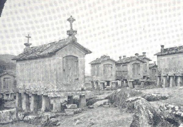 Espigueiros do Lindoso e local onde se implantam