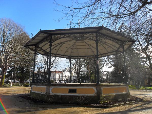 Coreto, sito no Parque Municipal