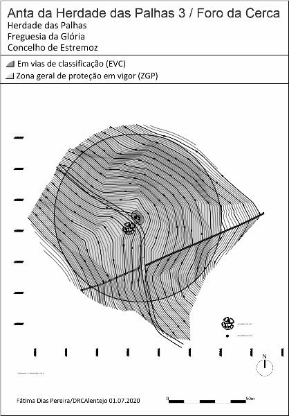 Anta da Herdade das Palhas 3 / Foro da Cerca