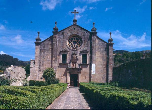 Convento de São João de Tarouca, com todos os elementos que ainda possui