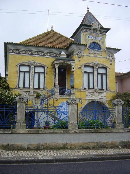 Vila Africana, incluindo os jardins e o muro envolvente