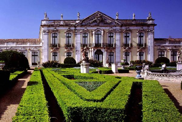Palácio Nacional de Queluz, compreendendo os jardins