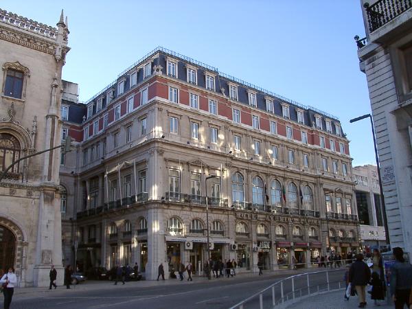 Prédio conhecido por «Hotel Avenida Palace»